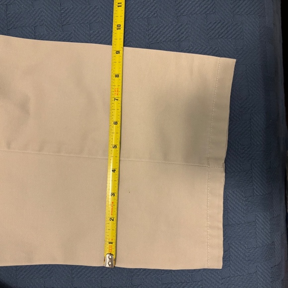 Mens Dockers Signature Classic Fit Khaki Pants Stone 32x34 - Picture 7 of 9